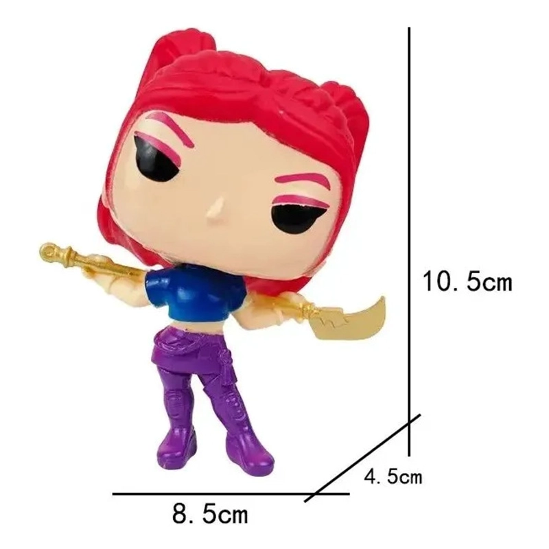 SET 10 FIGURAS LAS GUERRERAS K-POP DEMON HUNTRIX COLECCION - 5