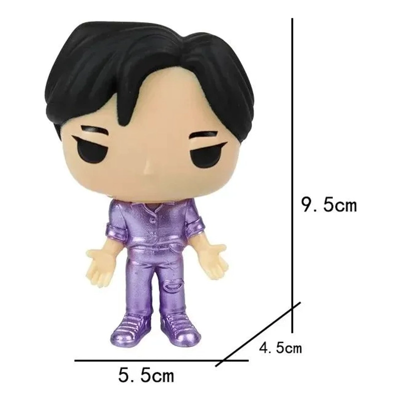 SET 10 FIGURAS LAS GUERRERAS K-POP DEMON HUNTRIX COLECCION - 6