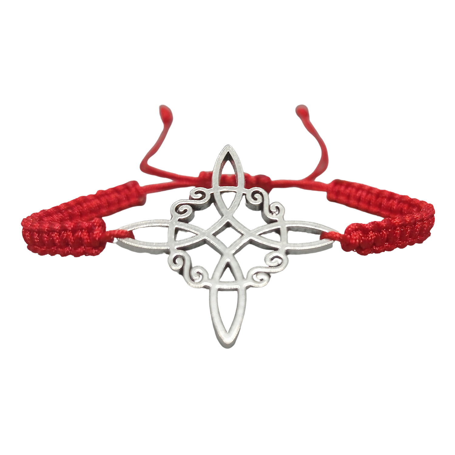 PULSERA NUDO DE BRUJA HILO ROJO PARA PROTECCIÓN - BISUTERIA LOLA - 1