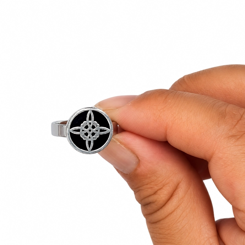 ANILLO NUDO DE BRUJA CELTA IRLANDÉS, AJUSTABLE - BISUTERIA LOLA - 3