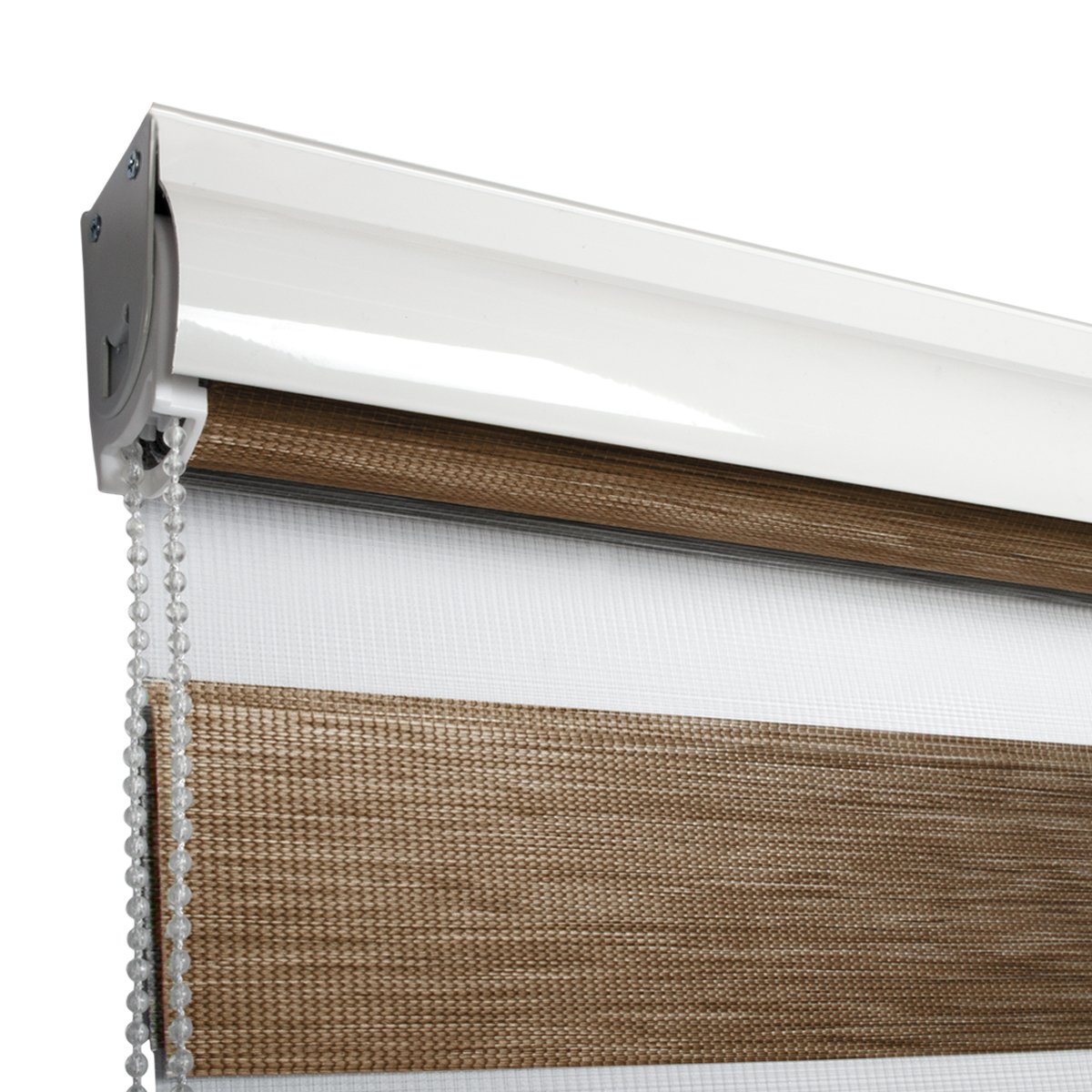 CORTINA ROLLER DUO MADERA 105X240 CM - 1