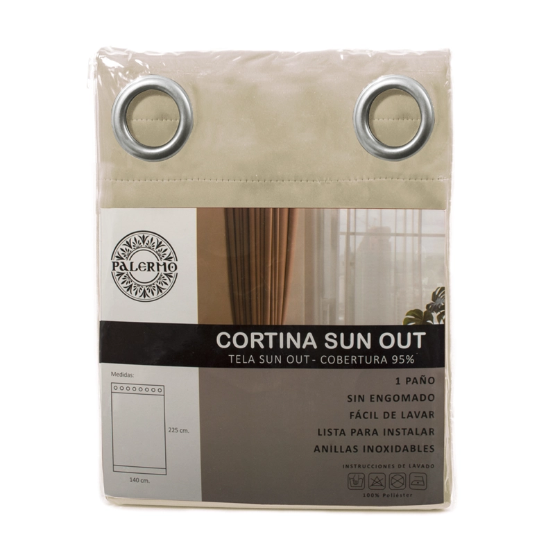 CORT.CONF. 'SUN OUT' COL. MARFIL ANILLA - 1