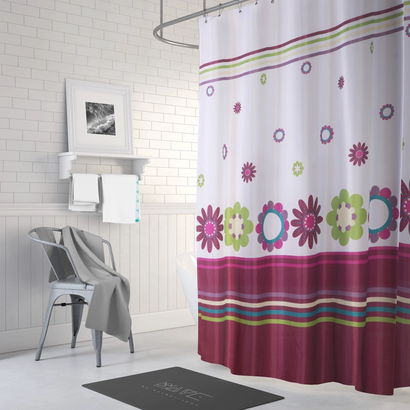 CORTINA DE BAÑO COLORS 180X180 - 1