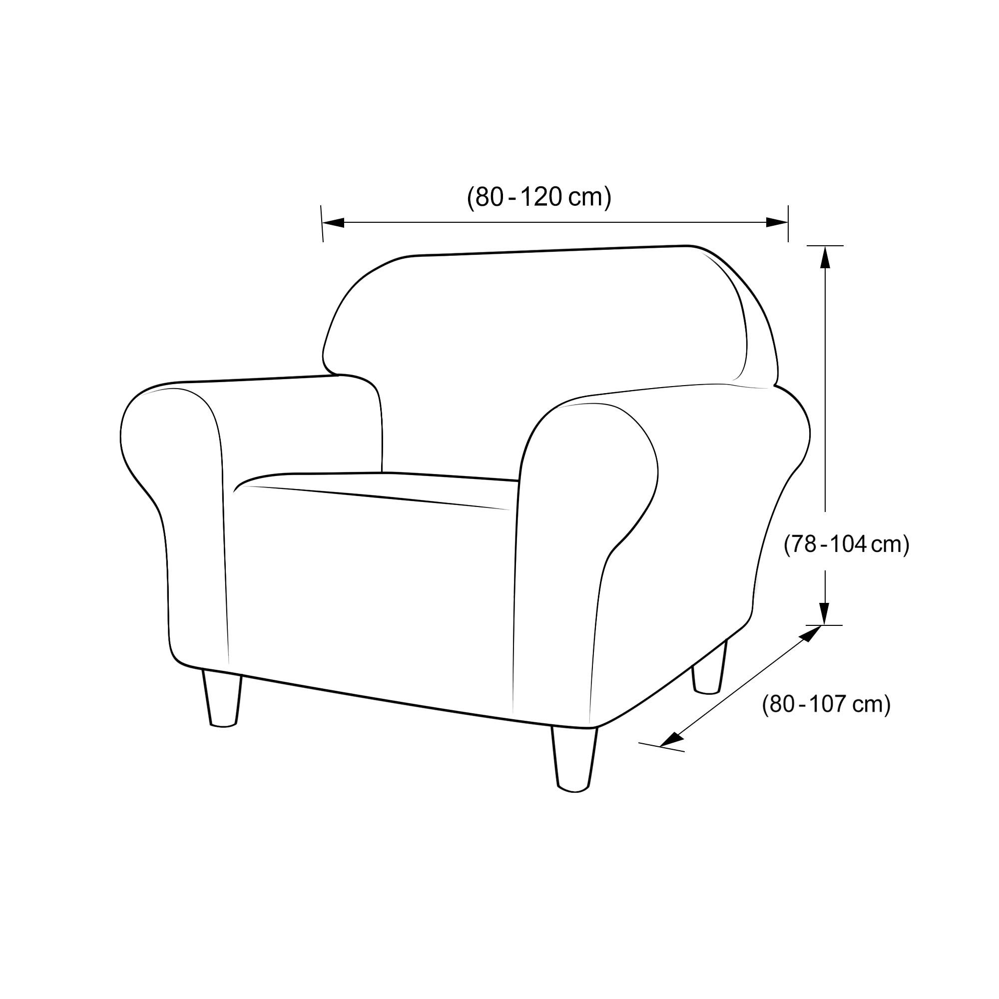 FUNDA PALERMO PROTECTORA SOFÁ 1 CUERPO BEIGE - 6