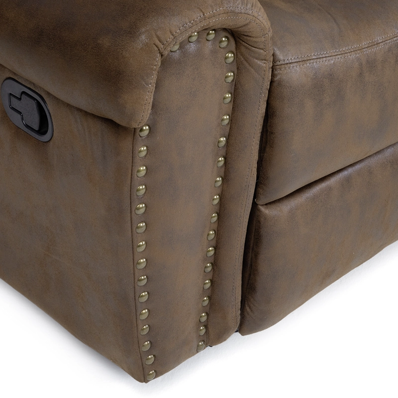 SOFÁ SECCIONAL DANIELS 7245CHC 5 CUERPOS MODERNO RECLINABLE + CONSOLA CASTLE - 3