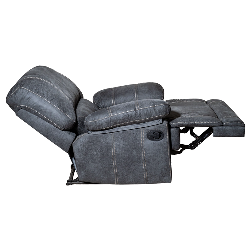 BERGER DANIELS CASTLE 1 CUERPO RECLINABLE MODERNO GRIS 98023GR - 6