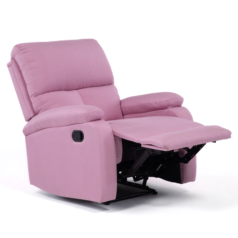 BERGER RECLINABLE MODERNO DE LINO ROSA MATHEUS VS8070BPK - 4