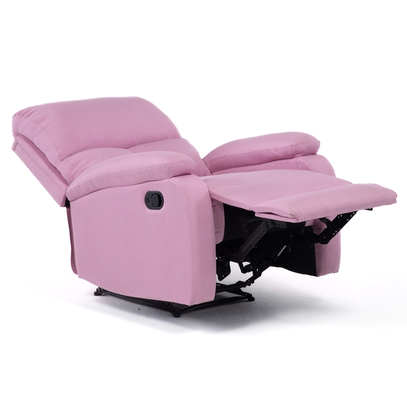 BERGER RECLINABLE MODERNO DE LINO ROSA MATHEUS VS8070BPK - 5