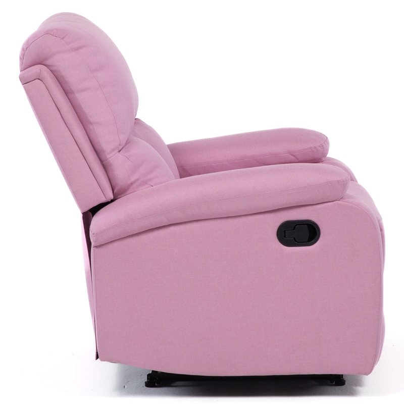 BERGER RECLINABLE MODERNO DE LINO ROSA MATHEUS VS8070BPK - 6