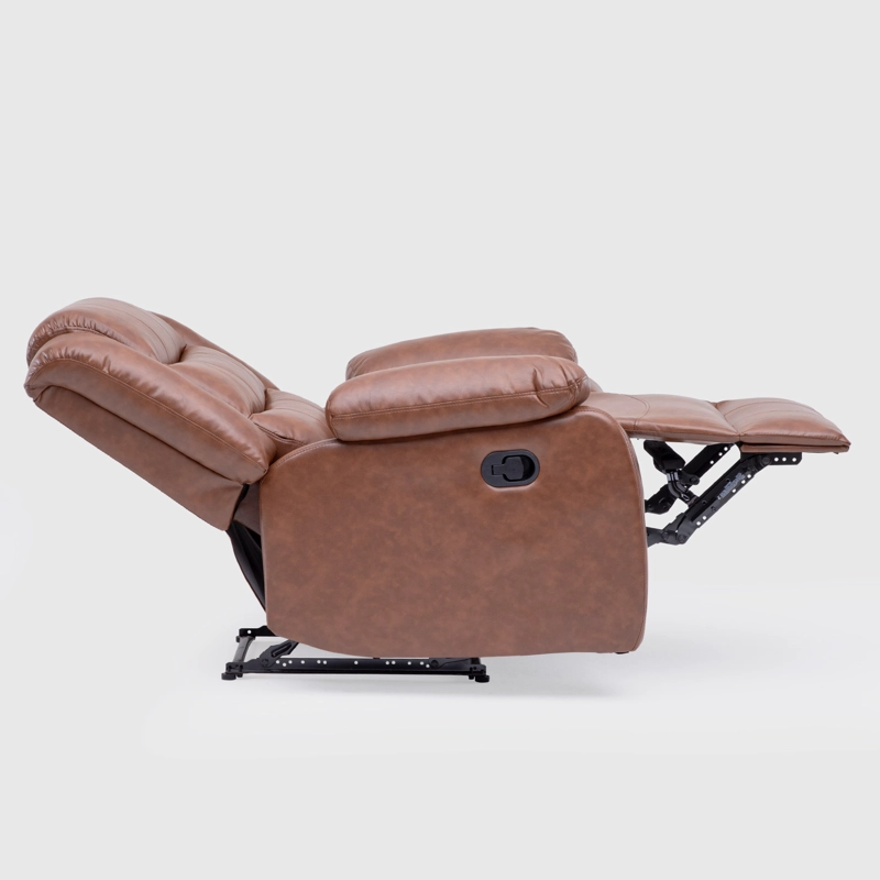 BERGER DANIELS KM060RBR CAFÉ RECLINABLE 1 CUERPO MODERNO PU BERLIN - 4