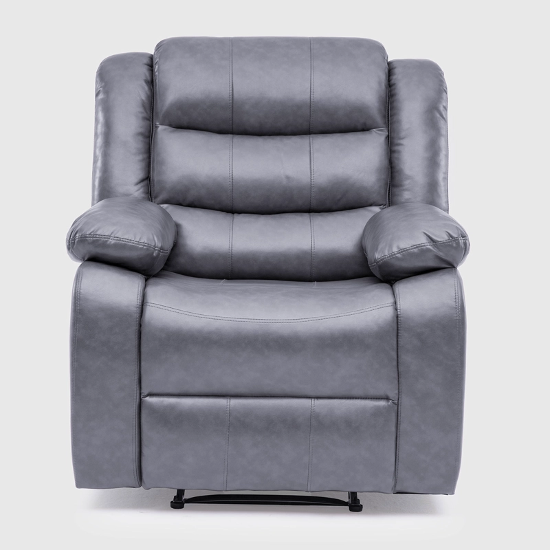 BERGER DANIELS KM060RGR GRIS RECLINABLE 1 CUERPO MODERNO PU BERLIN - 3