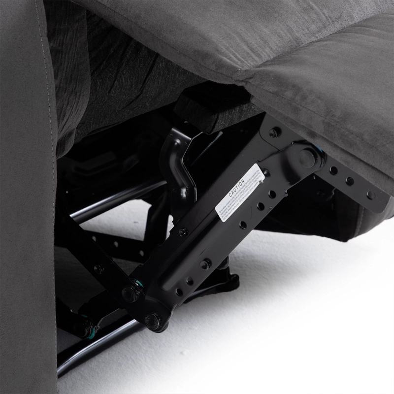 BERGER DANIELS FG98013MGR TERCIOPELO GRIS MASAJEADOR RECLINABLE CONTROL REMOTO - 3