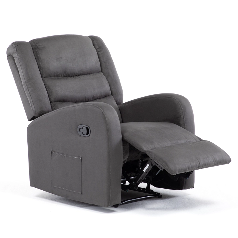 BERGER DANIELS FG98013MGR TERCIOPELO GRIS MASAJEADOR RECLINABLE CONTROL REMOTO - 6