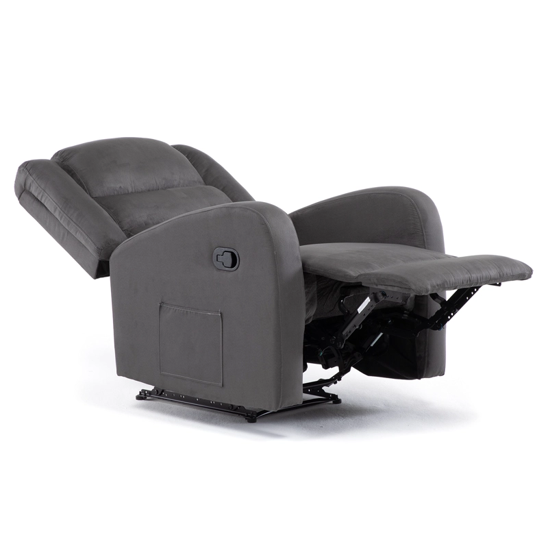 BERGER DANIELS FG98013MGR TERCIOPELO GRIS MASAJEADOR RECLINABLE CONTROL REMOTO - 7