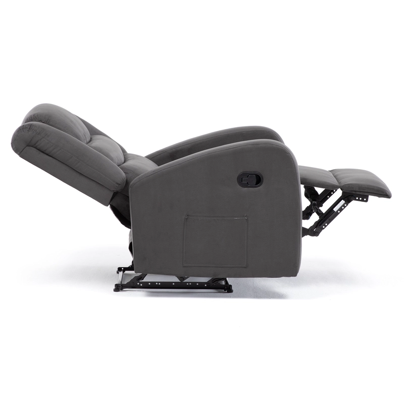 BERGER DANIELS FG98013MGR TERCIOPELO GRIS MASAJEADOR RECLINABLE CONTROL REMOTO - 10