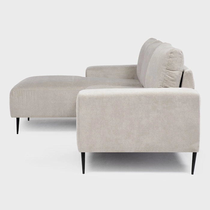 SOFÁ SECCIONAL IZQUIERDO MODERNO BEIGE CASTELO KM2315LIV - 5