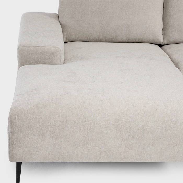 SOFÁ SECCIONAL IZQUIERDO MODERNO BEIGE CASTELO KM2315LIV - 7