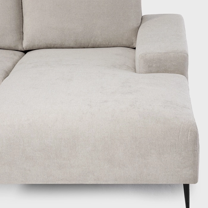 SOFÁ SECCIONAL DERECHO MODERNO BEIGE CASTELO KM2315RIV - 7