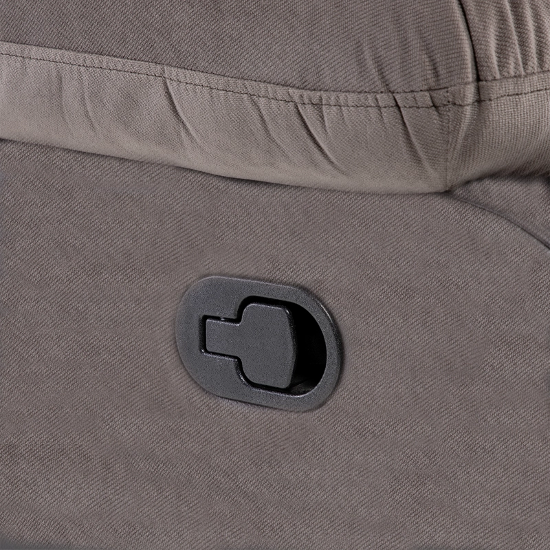 SOFÁ 3 CUERPOS RECLINABLE CLÁSICO MARTELL MARRÓN 98060S - 4