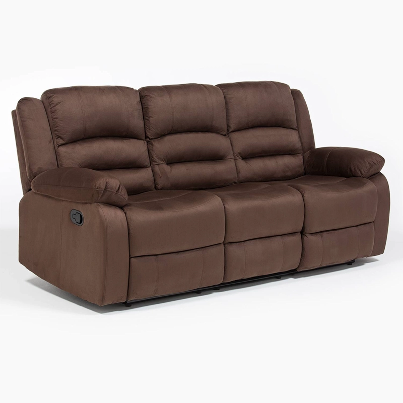 LIVING SOFÁ 3 CUERPOS RECLINABLE MARTELL CAFÉ + 2 BERGERS 98060 - 13