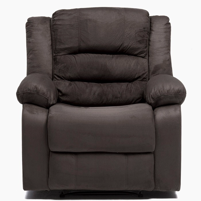 LIVING SOFÁ 3 CUERPOS RECLINABLE MARTELL GRIS + 2 BERGERS FG98060GR - 8