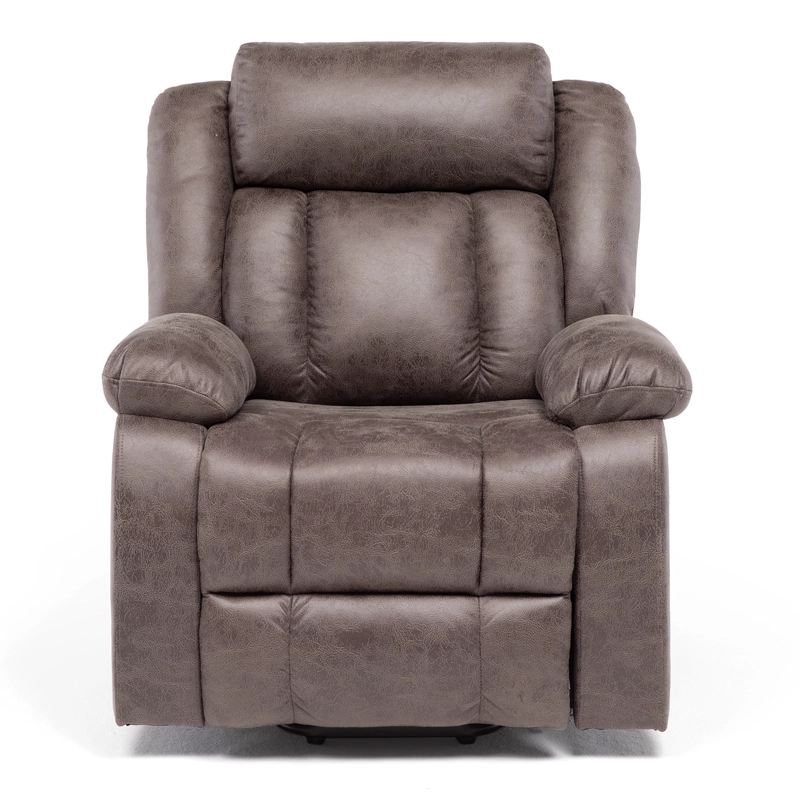 BERGER RECLINABLE ELÉCTRICO CON MASAJE + CALENTADOR LIVORNO CAFÉ KM8822MBR - 6