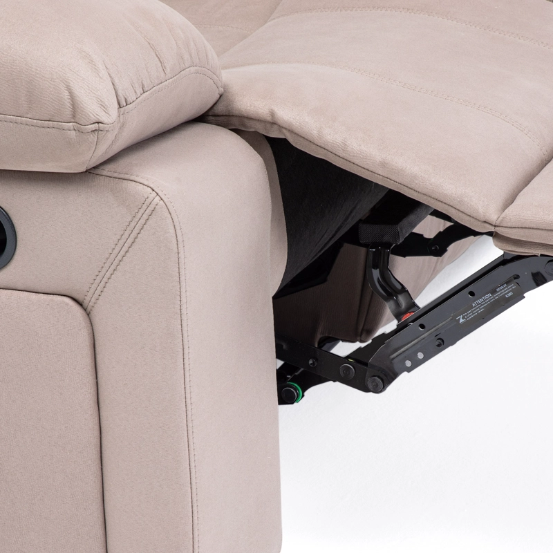 SOFÁ SECCIONAL RECLINABLE LIVING ARIZONA BEIGE SIN CONSOLA 8081KH - 2