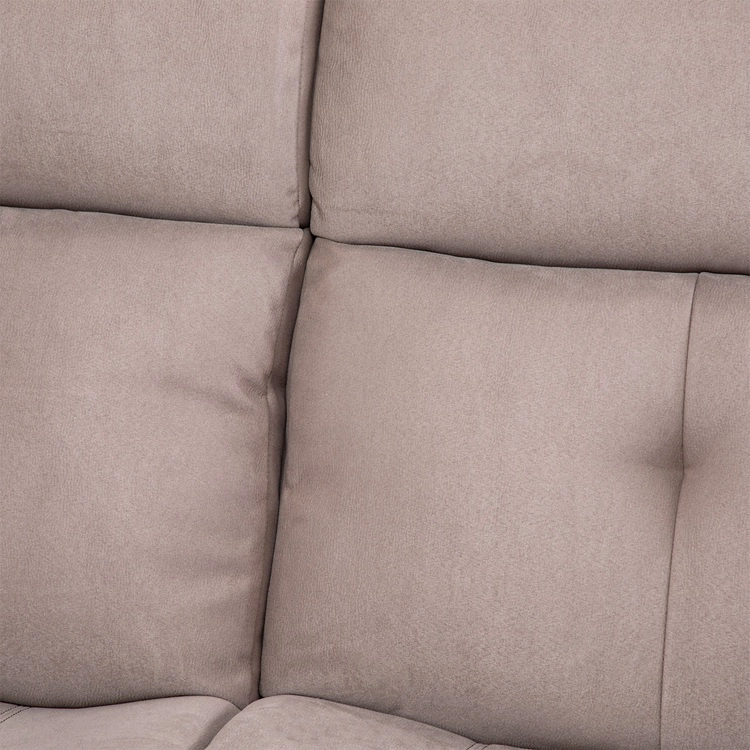 SOFÁ SECCIONAL RECLINABLE LIVING ARIZONA BEIGE SIN CONSOLA 8081KH - 12