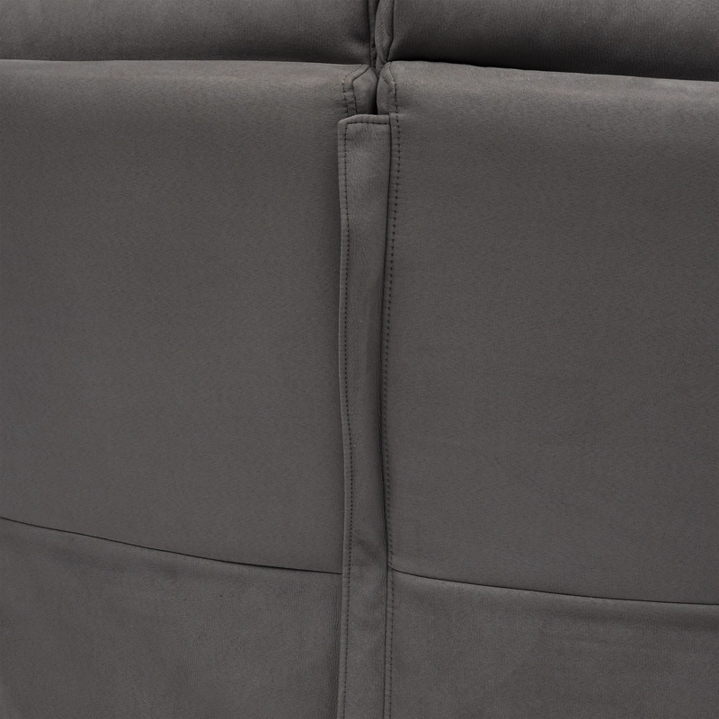 SOFÁ SECCIONAL RECLINABLE LIVING ARIZONA GRIS 8081GR - 9