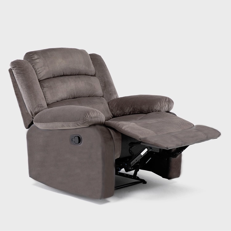 BERGER RECLINABLE MODERNO EN COLOR CAFE NEW MARTELL 8040RFFBR - 5