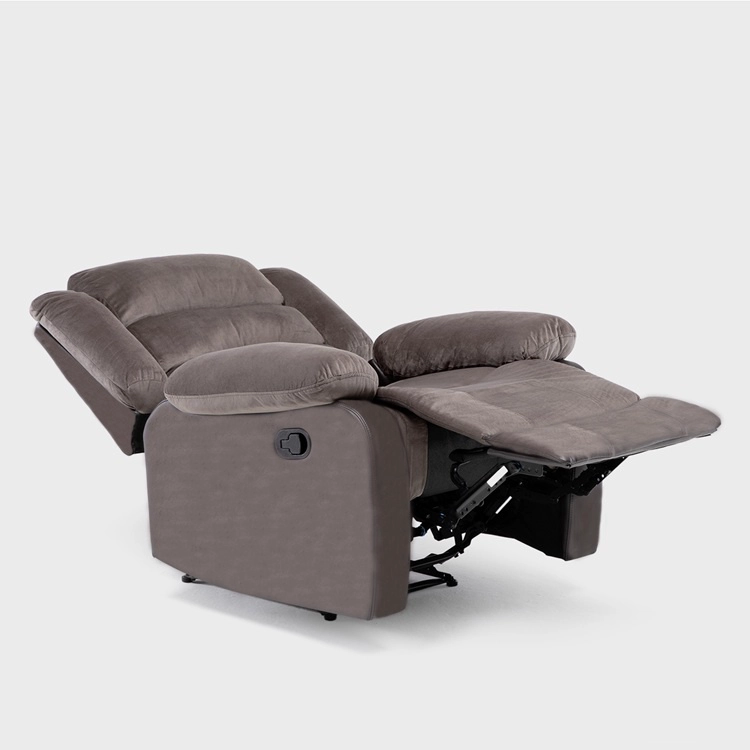 BERGER RECLINABLE MODERNO EN COLOR CAFE NEW MARTELL 8040RFFBR - 7