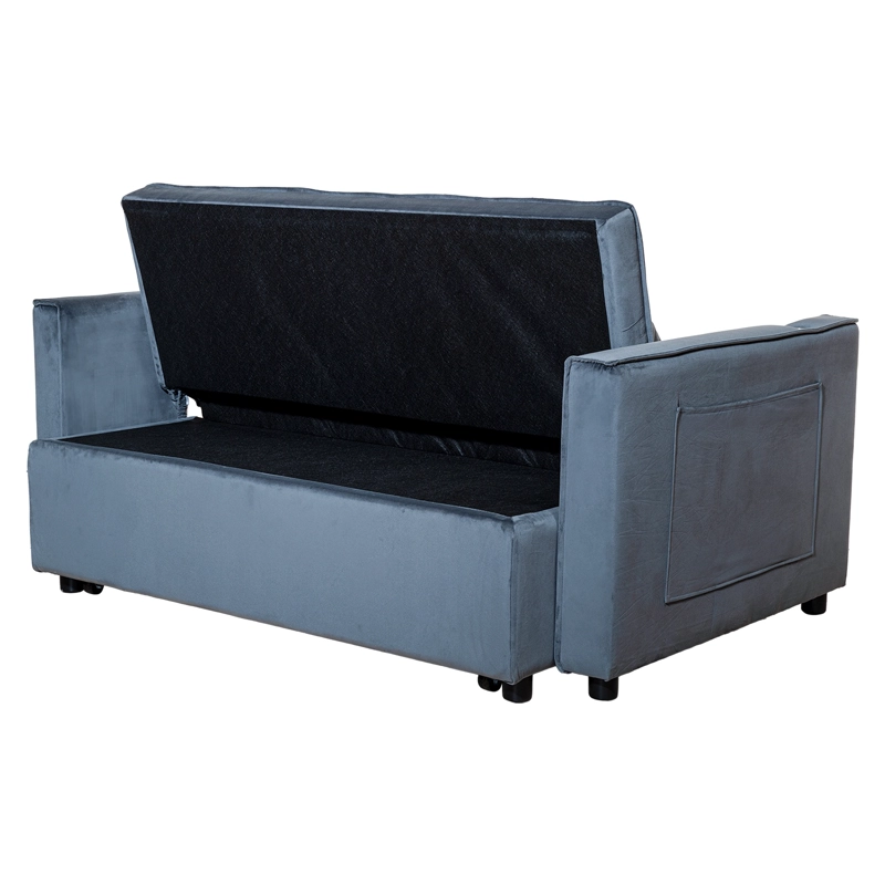 SOFÁ CAMA 2 CUERPOS MODERNO DALLAS GRIS KMP1GR - 7