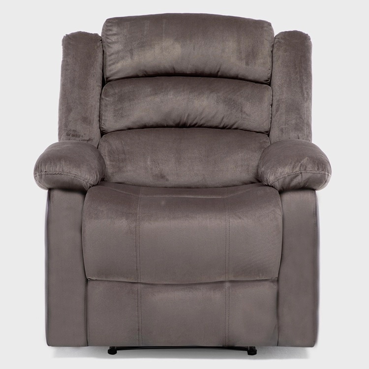 LIVING RECLINABLE SOFÁ 3 CUERPOS + 2 BERGERS NEW MARTELL EN COLOR CAFE SET8040FFBR - 10