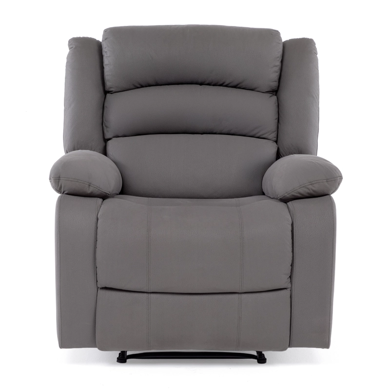 BERGER RECLINABLE MODERNO GRIS NEW PRAGA 8041RFFGR - 2