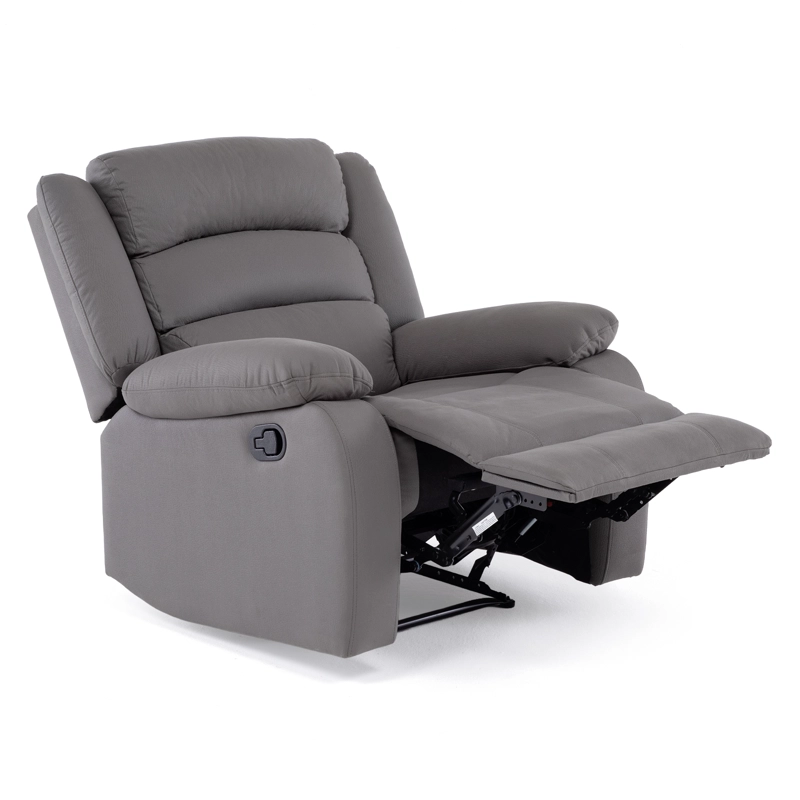 BERGER RECLINABLE MODERNO GRIS NEW PRAGA 8041RFFGR - 4