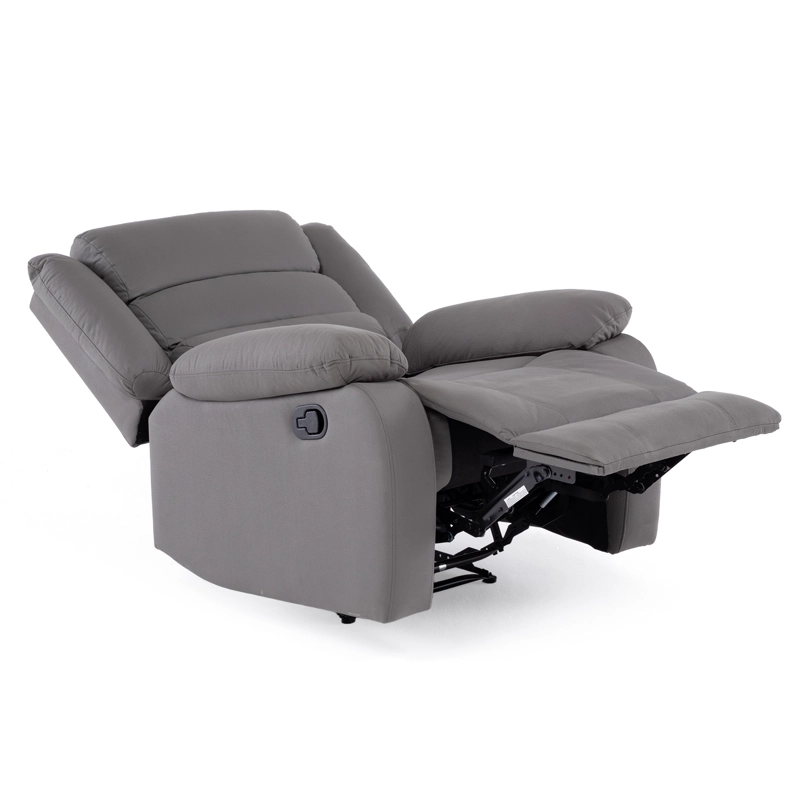 BERGER RECLINABLE MODERNO GRIS NEW PRAGA 8041RFFGR - 5
