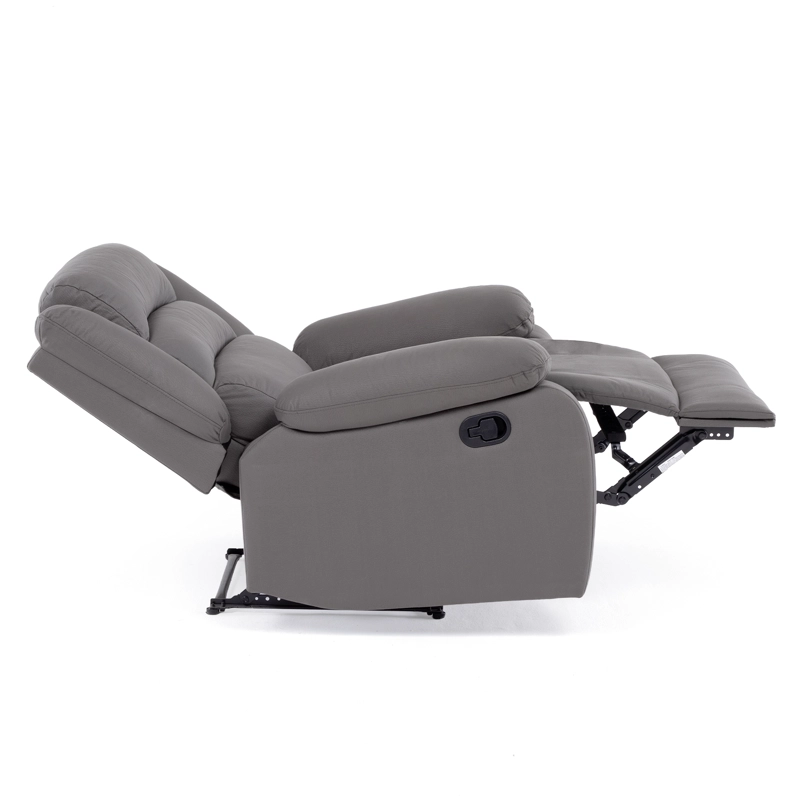 BERGER RECLINABLE MODERNO GRIS NEW PRAGA 8041RFFGR - 8