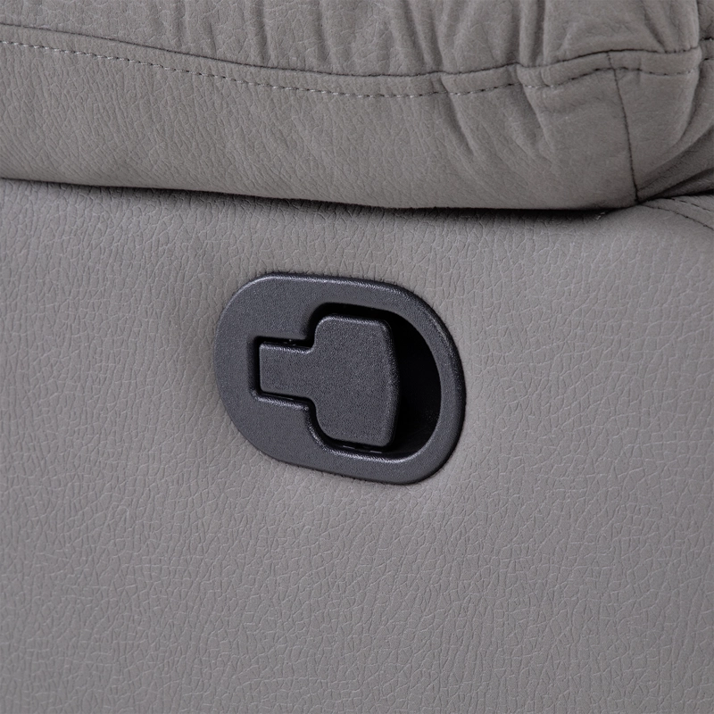BERGER RECLINABLE MODERNO GRIS NEW PRAGA 8041RFFGR - 9