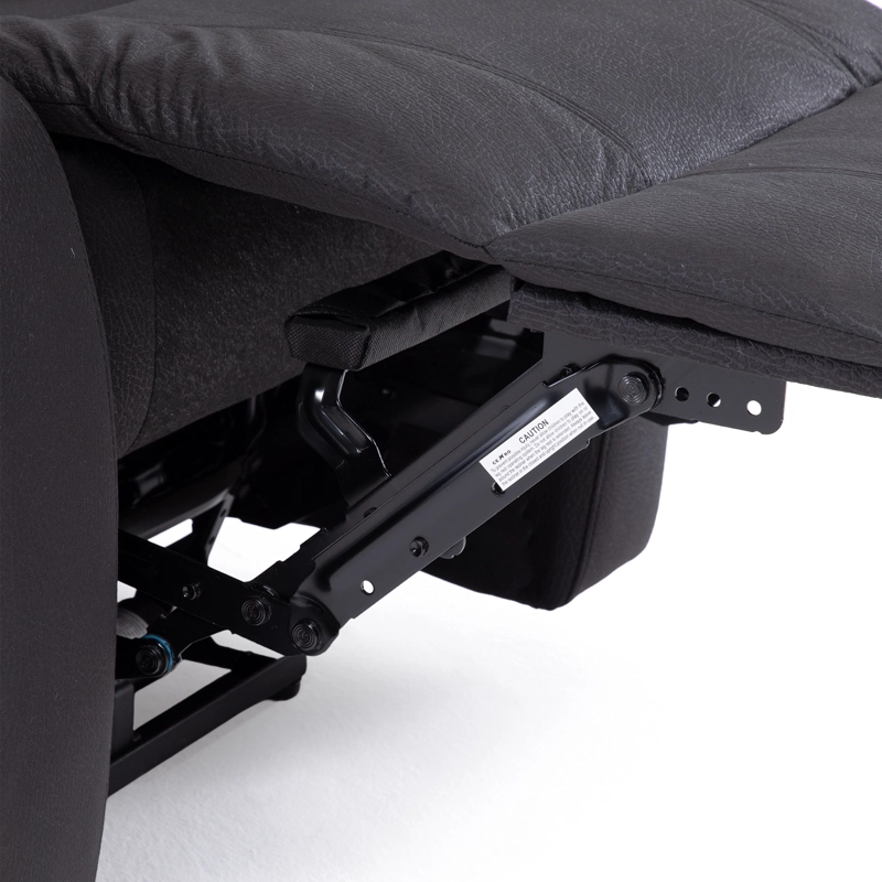BERGER 1 CUERPO RECLINABLE ELÉCTRICO MODERNO EN COLOR NEGRO NEW PRAGA 8041RFFBKPW - 9
