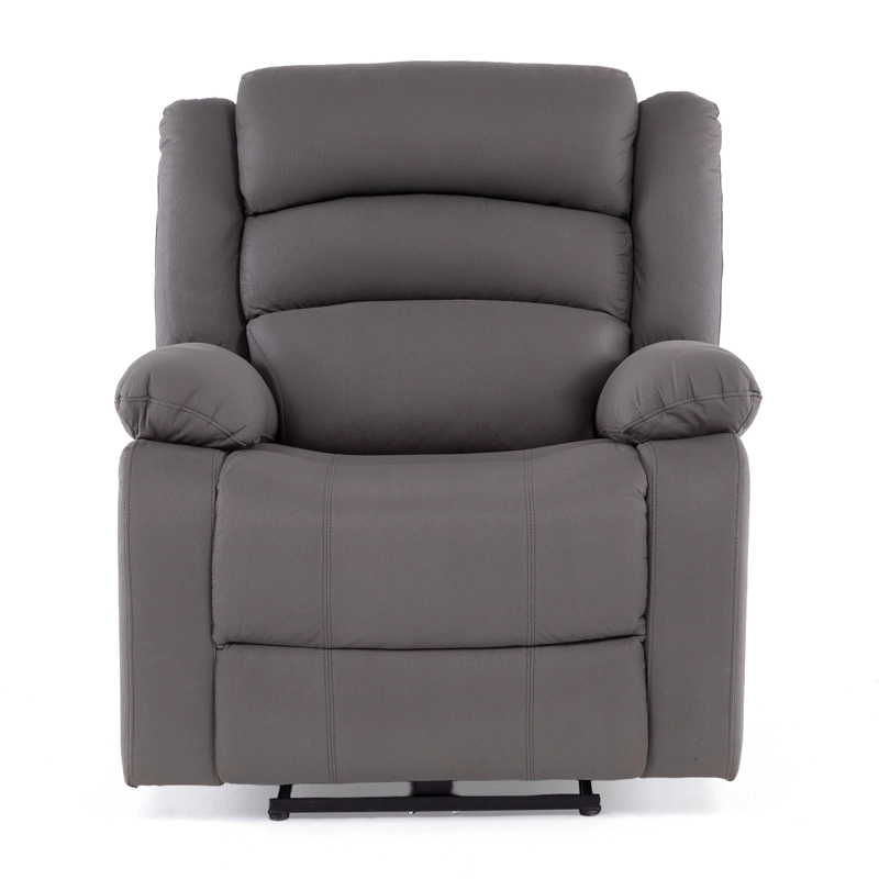 BERGER 1 CUERPO RECLINABLE ELÉCTRICO MODERNO GRIS NEW PRAGA 8041RFFGRPW - 2