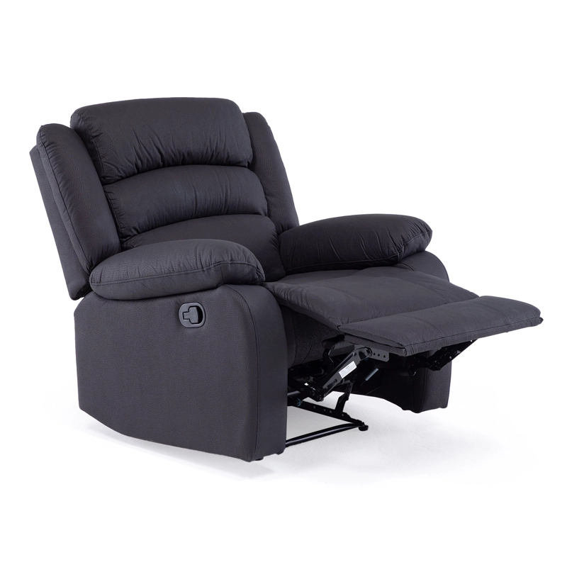 BERGER 1 CUERPO RECLINABLE MODERNO EN COLOR NEGRO NEW PRAGA 8041RFFBK - 3