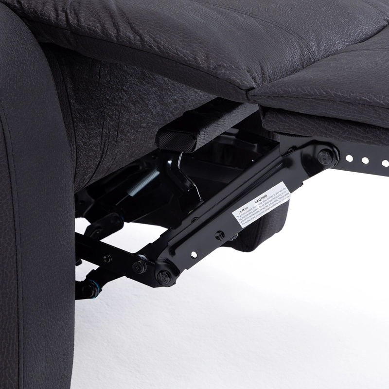 BERGER 1 CUERPO RECLINABLE MODERNO EN COLOR NEGRO NEW PRAGA 8041RFFBK - 8