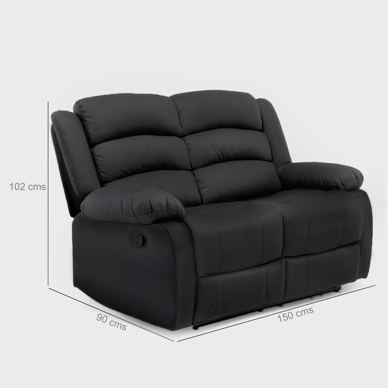 SOFÁ 3 CUERPOS + 1 SOFÁ 2 CUERPOS PARA LIVING RECLINABLES NEW PRAGA - 3