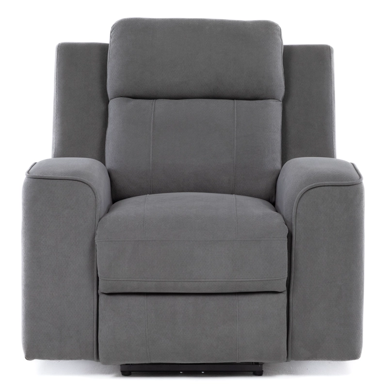 2 SOFÁS 2 CUERPOS + 1 BERGER ELÉCTRICOS PARA LIVING RECLINABLES MONTANA GRIS KM807RLS - 3