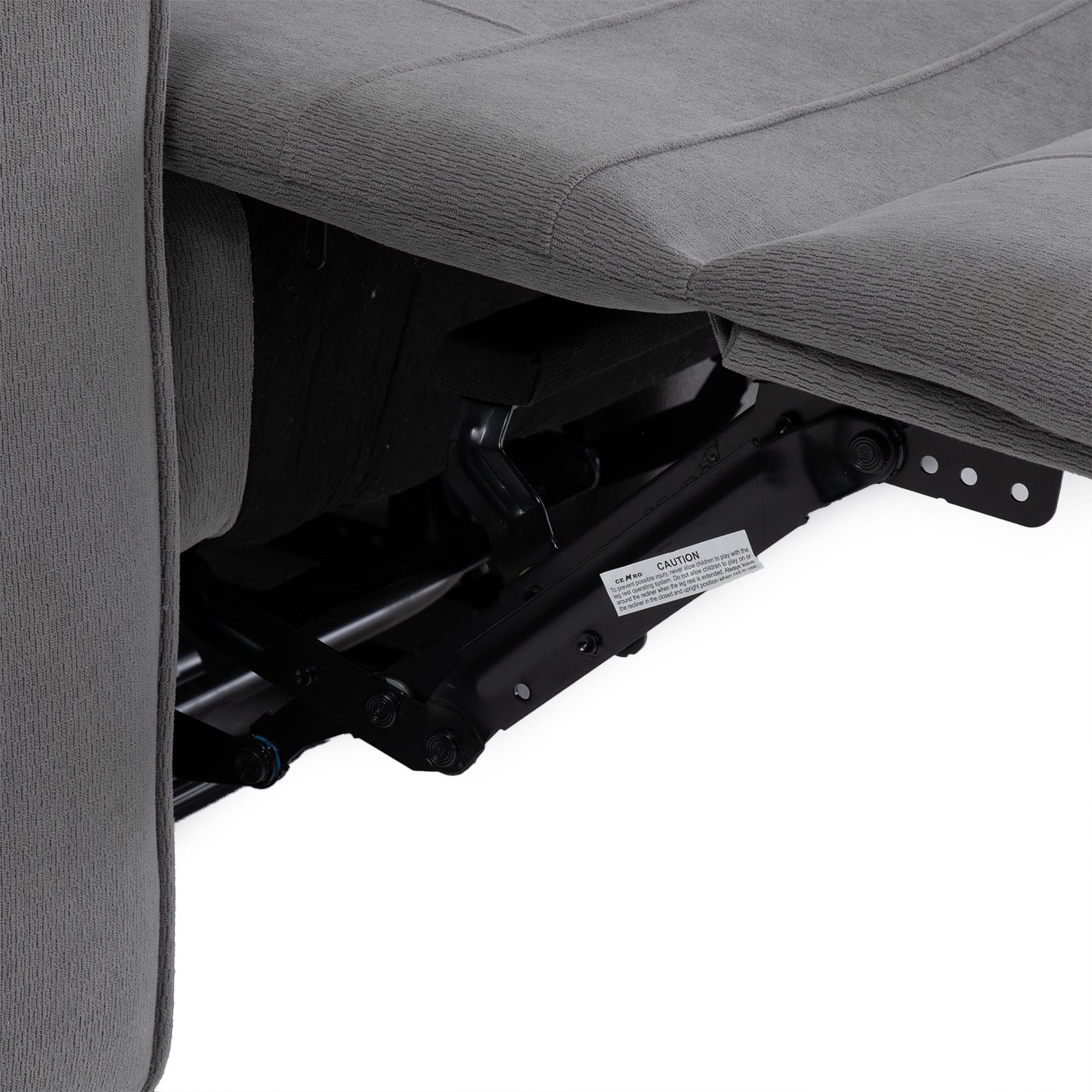 SOFÁ 2 CUERPOS RECLINABLE ELÉCTRICO GRIS MONTANA KM807S - 2