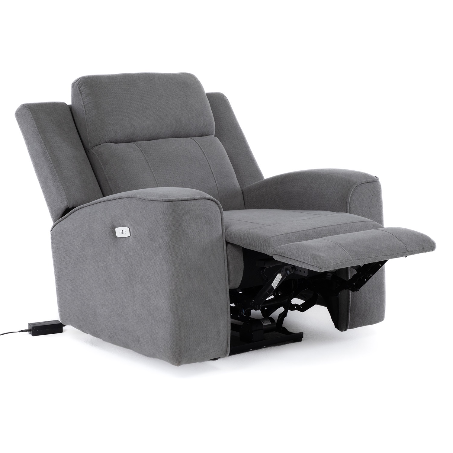 BERGER RECLINABLE ELÉCTRICO GRIS MONTANA KM807C - 4