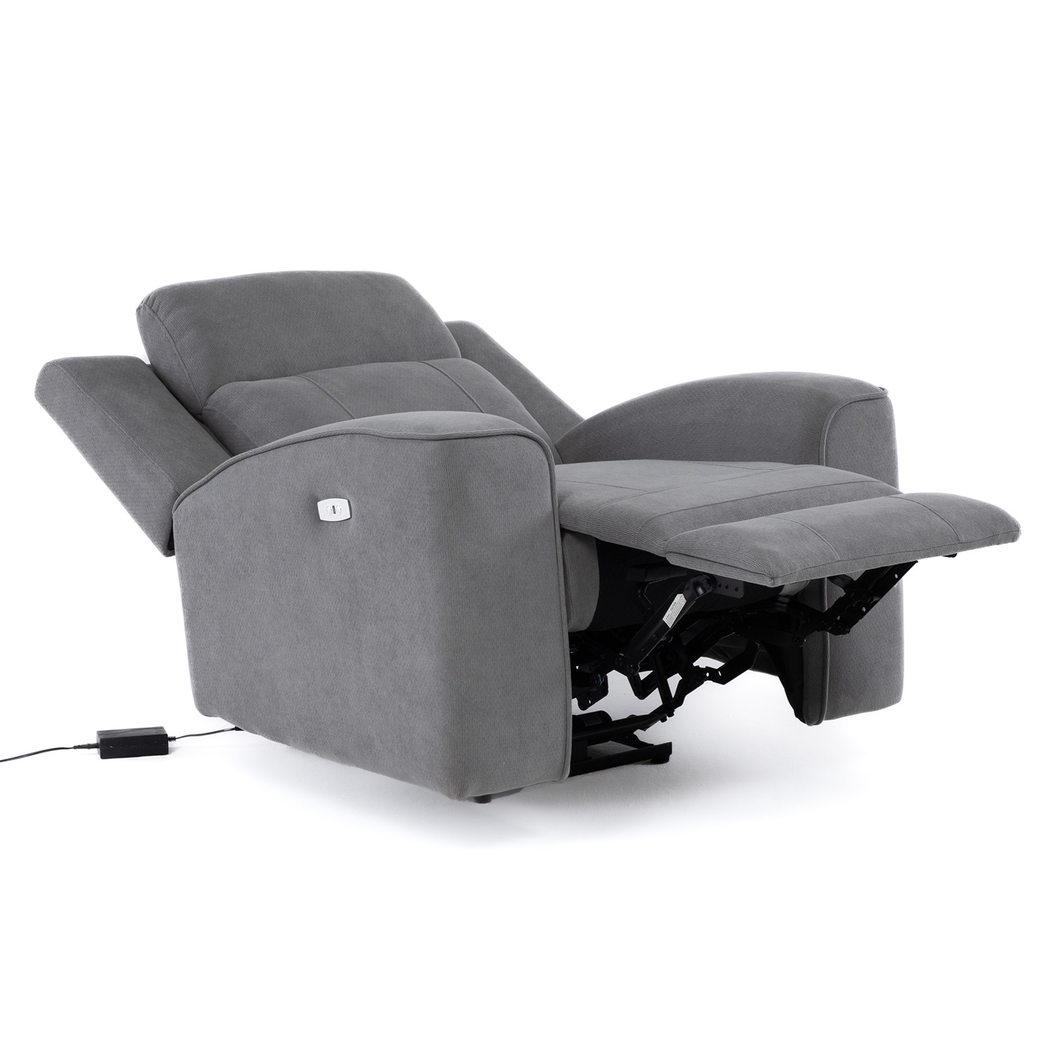 BERGER RECLINABLE ELÉCTRICO GRIS MONTANA KM807C - 5