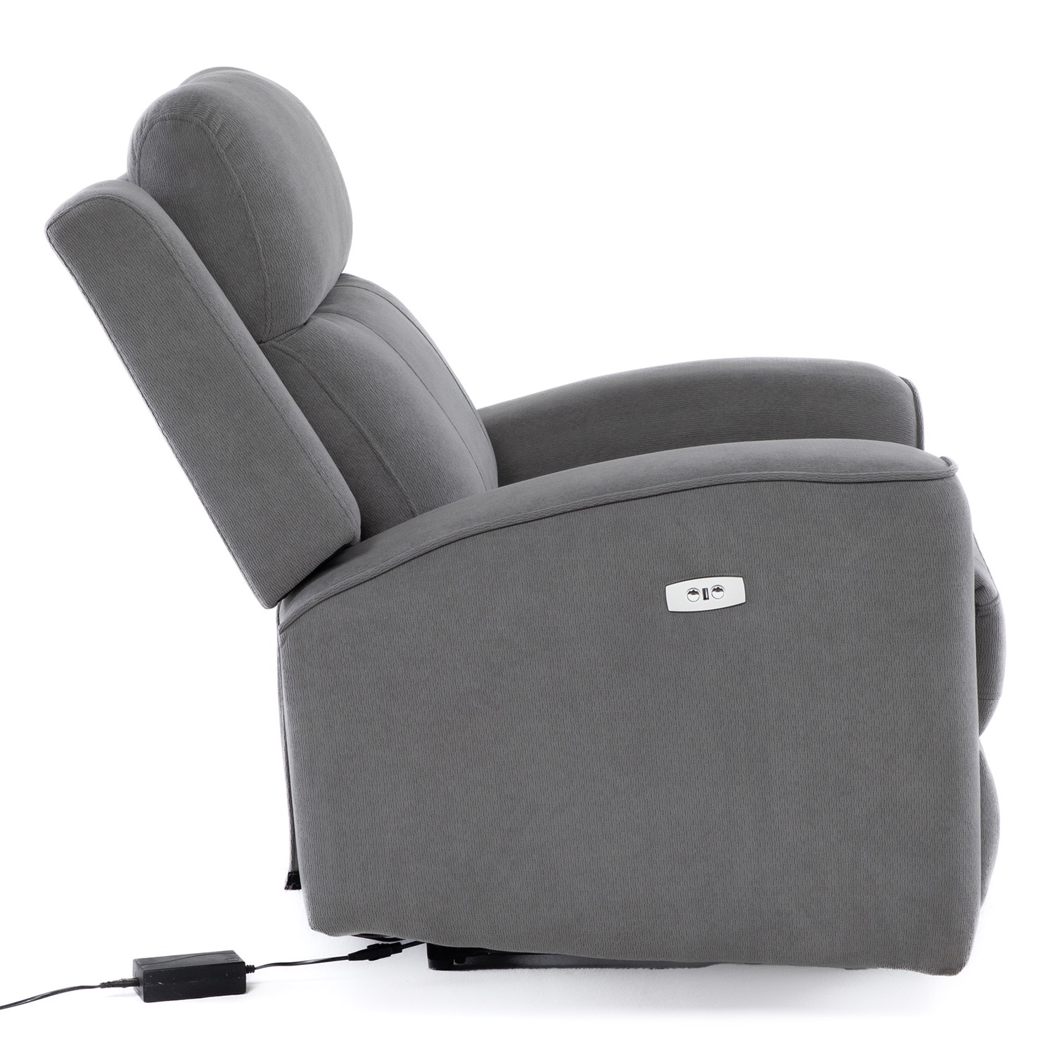BERGER RECLINABLE ELÉCTRICO GRIS MONTANA KM807C - 6
