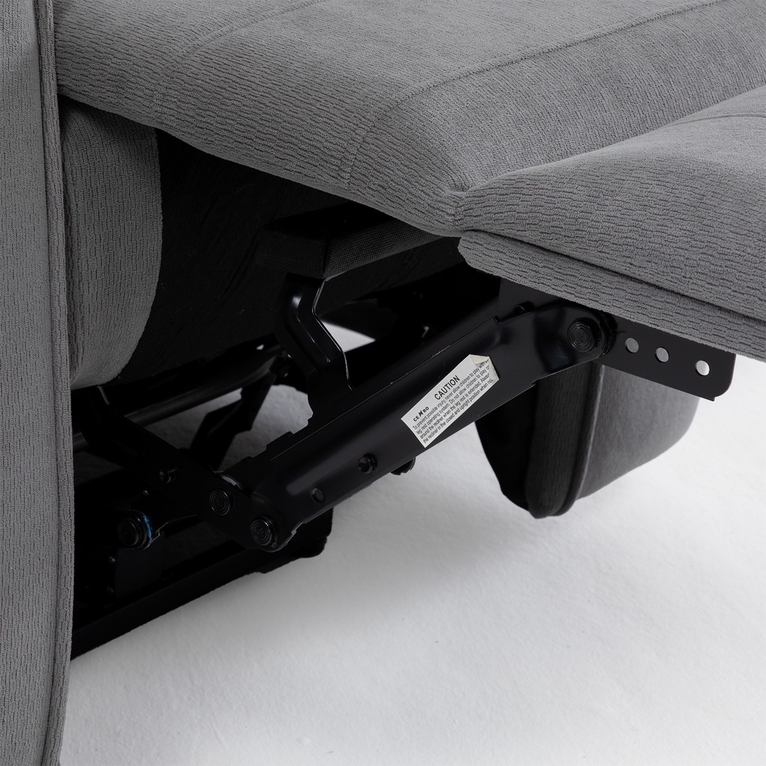 BERGER RECLINABLE ELÉCTRICO GRIS MONTANA KM807C - 10