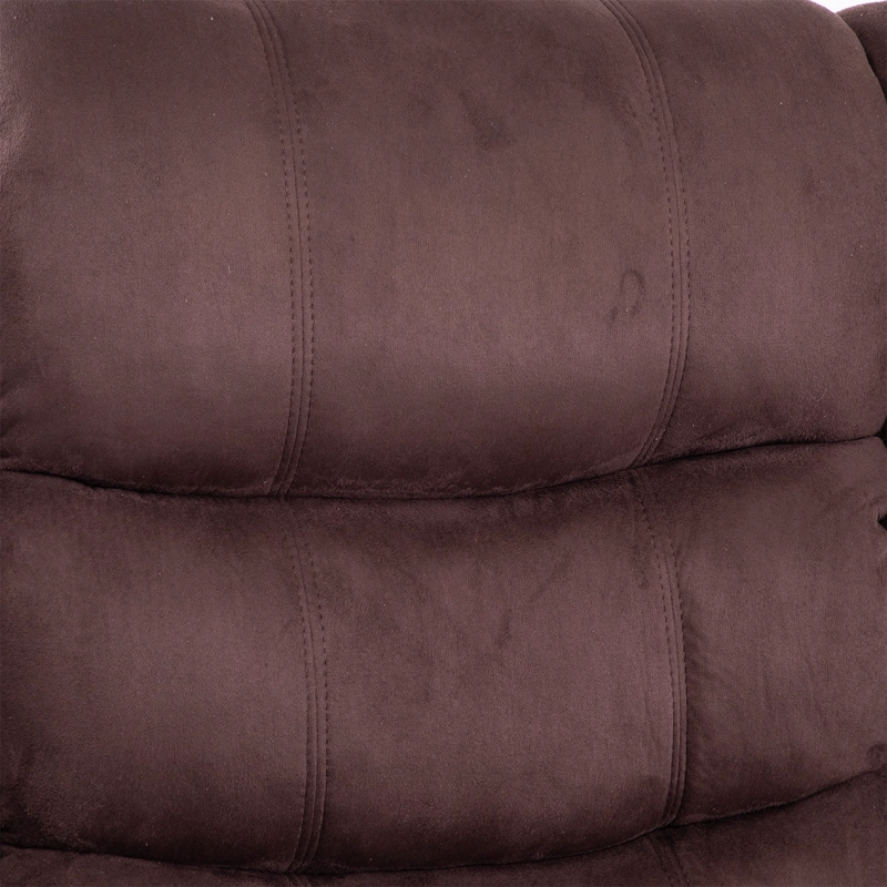 SOFA 2 CUERPOS RECLINABLE TRADICIONAL NORMAN CAFE  OSCURO 2011LFDBR - 13